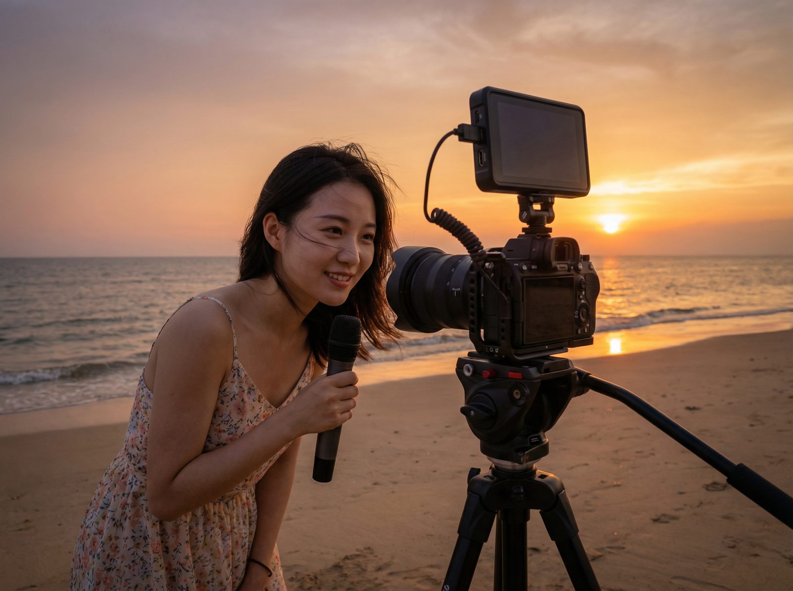 看片海边日落视频